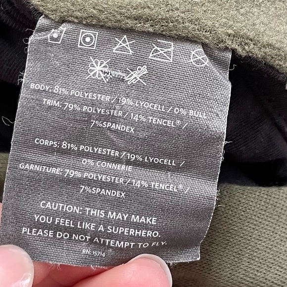 NOBULL Men’s Army Green Training Athletic Performance Hoodie Size Small - Picture 7 of 9